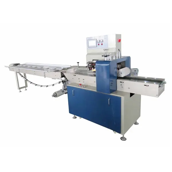Máy đóng gói gối màng cho ăn từ dưới lên